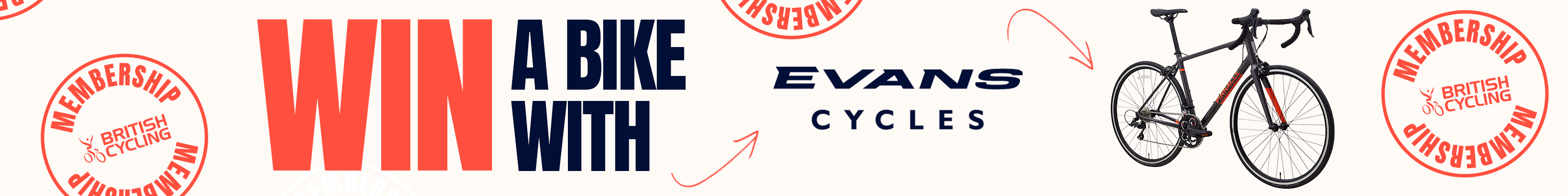 Win a bike with Evans Cycles